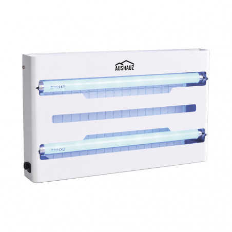 Клейова пастка-мухобійка AusHauz GluePRO 02-30 з 2 УФ LED-лампами до 150 м² - біла