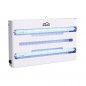 Клеева ловушка-мухобойка AusHauz GluePRO 02-30 с 2 УФ LED-лампи до 150 м² — білий