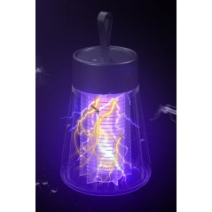 Лампа знищувач від комарів світлодіодна пастка від комарів та комах з акумулятором AusHauz